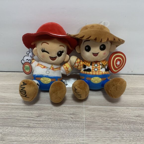 Disney Toy Story Jessie And Woody Wishables Plush Figures - Picture 1 of 8